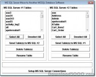 MS SQL Server Move to Another MSSQL Database Software screenshot